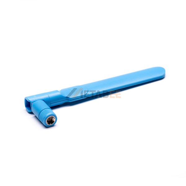 Feather Blue Flat Rubber Duck Antenna (1)