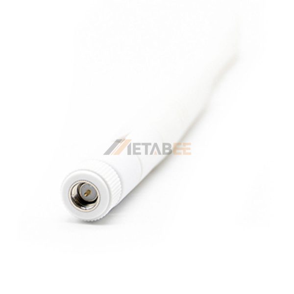 SMA White Classic Rubber Duck Antenna (1)