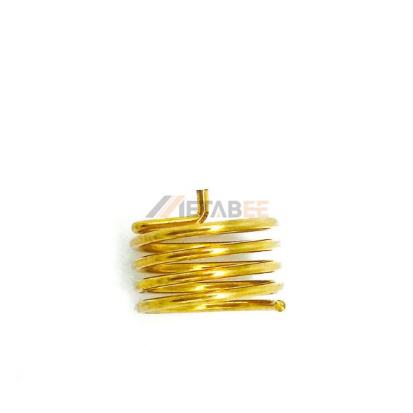 Short 4Turns Gold Plated Type4 Straight Solder Spring Antenna (2)