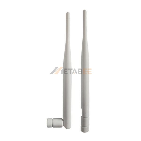 6 dBi 2.4 GHz SMA RP-SMA WiFi Antenna 03 - White