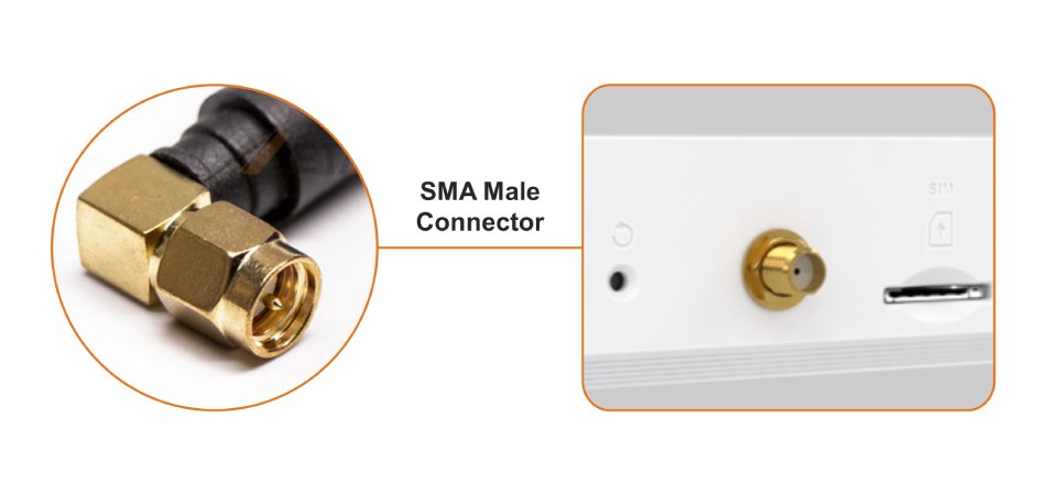 Antenna with SMA Male Connector