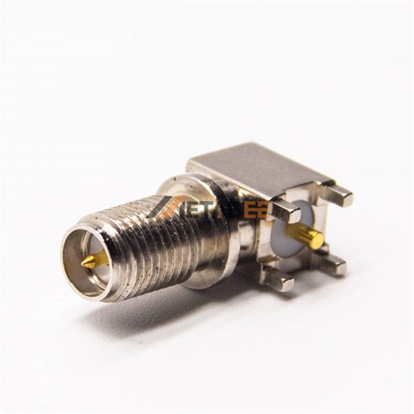 RP SMA Right Angle Female Connector for PCB 03