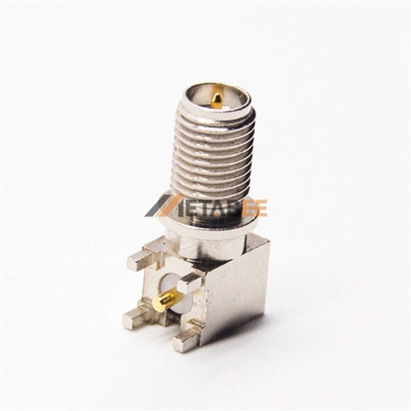 RP SMA Right Angle Female Connector for PCB 04