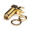 Reverse Polarity SMA Female PCB Through Hole Connector 01