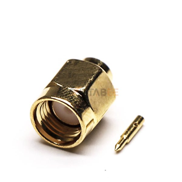 SMA Male Coaxial Solder Cable Type Connector 01