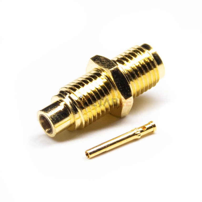 SMA Connector Female for PCB Board Edge Mount - MetabeeAI