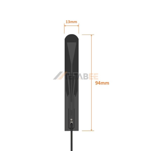 High-performance 8dBi Flexible 5G PCB Antenna with 5cm RF 1.13mm Cable