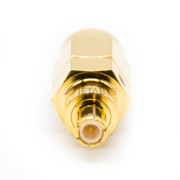 Gold Plated SMA Male To MCX Male Straight RF Connector Adapter – WiFi Antenna USA