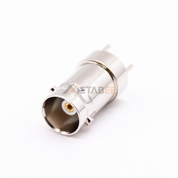 75 Ohm BNC Female Connector Through Hole Mount for PCB 01