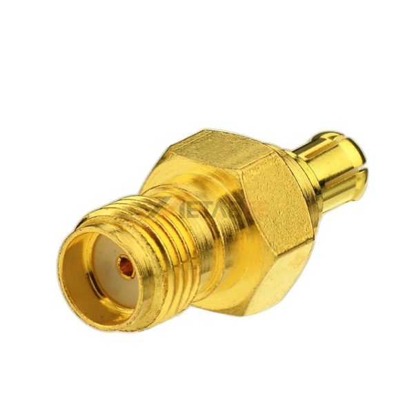 Male MCX to Female SMA Adapter