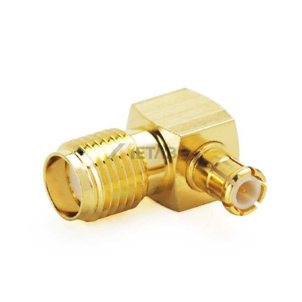 Right Angle SMA Female to MCX Male Adapter 01