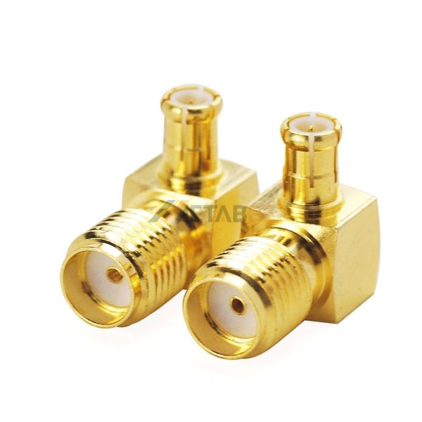 Right Angle SMA Female to MCX Male Adapter 02