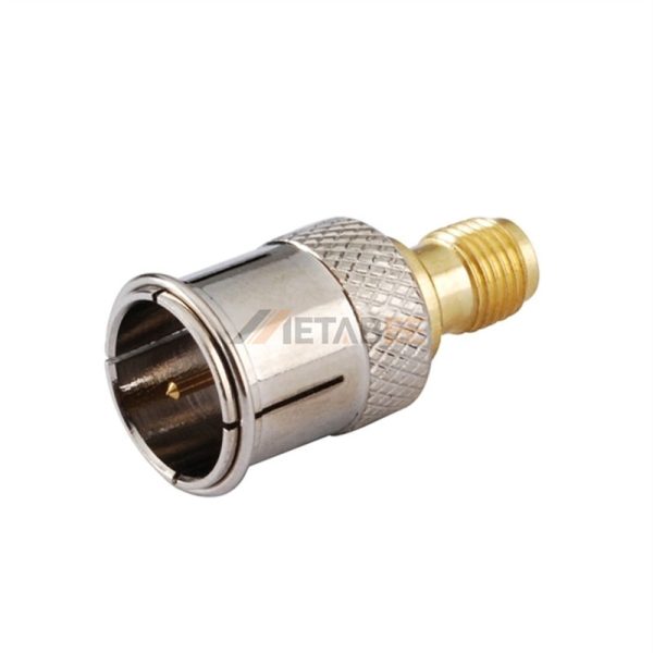 Straight F Type Male to SMA Female Adapter 50 Ohm