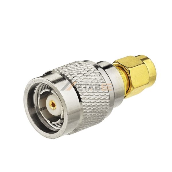 Straight RP TNC Male to SMA Male Adapter