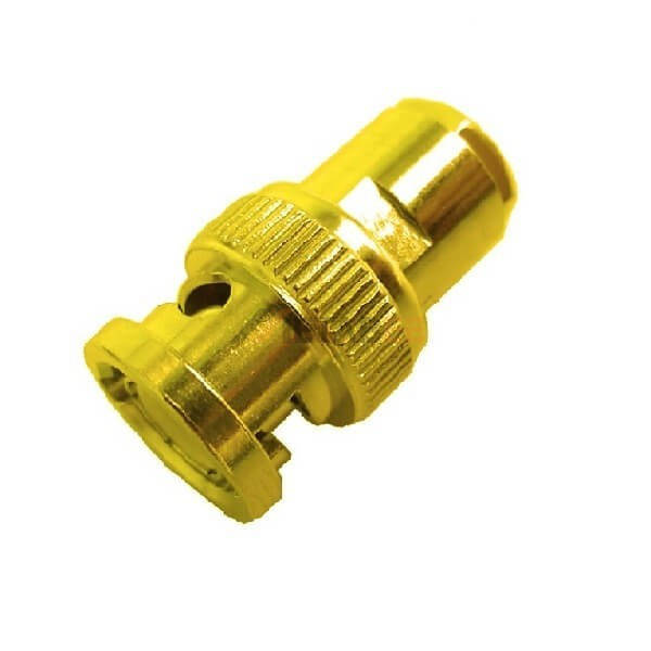 Coaxial BNC Connector Male Clamp Attachment for Cable