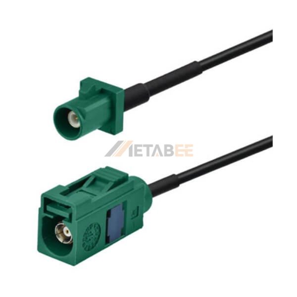 Customizable Fakra E Male to Female Automotive Cable Assembly Using RG174 Coax 01