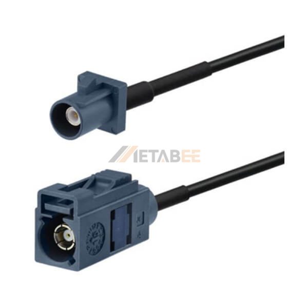 Customizable Fakra G Male to Female Automotive Extension Cable Using RG174 Coax 01