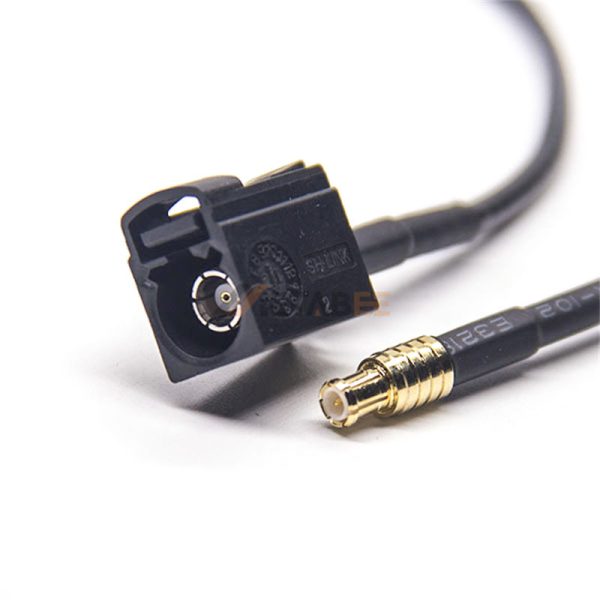 Fakra A Female to MCX Male Adapter Cable Using RG174 Coax 01