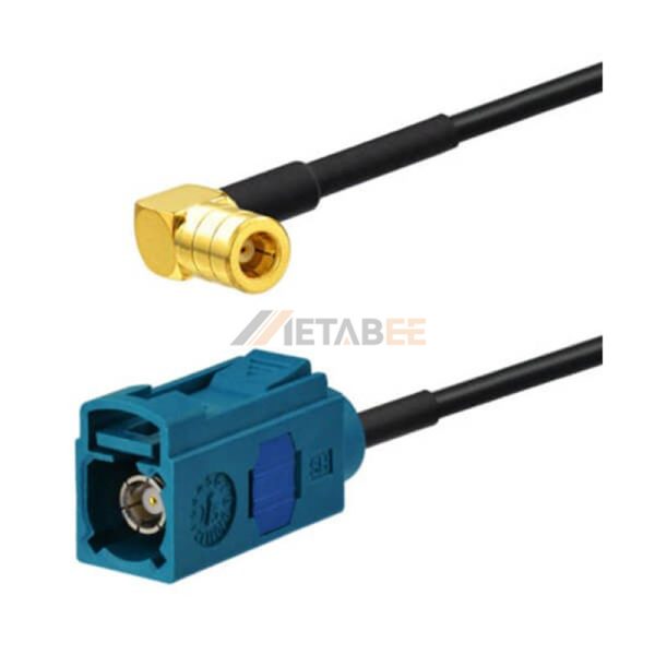Fakra Z Female to SMB Male Cable Assembly Using RG174 Coax 01