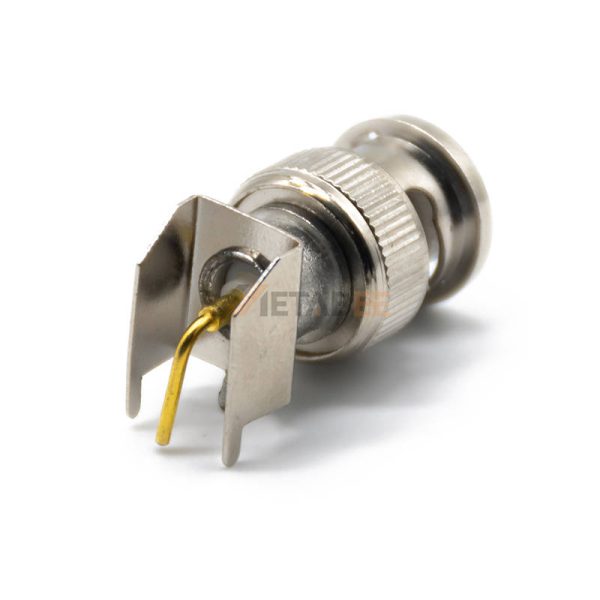 Right Angle Male BNC Through Hole Mount Connector for PCB 01