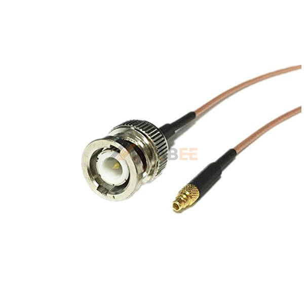 BNC Male to MMCX Male Cable Using RG178 Coax