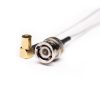 BNC Male to Right Angle SMB Male Cable Using RG316 Coax 01
