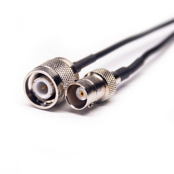 TNC Male to BNC Female Cable Using RG174 Coax 01