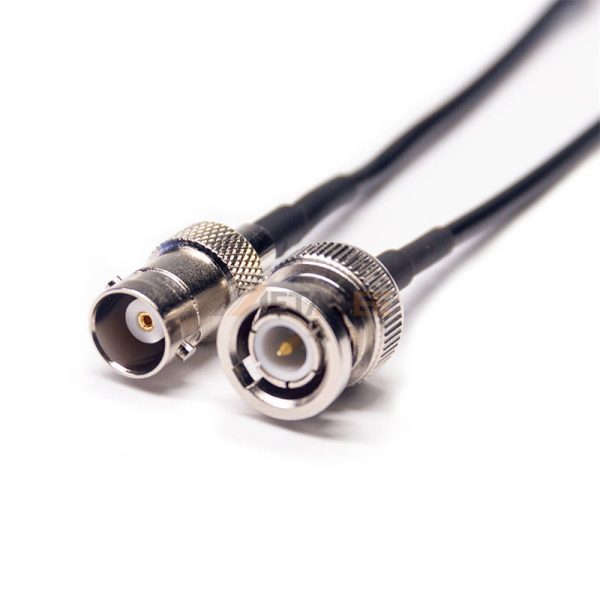 BNC Male to BNC Female Cable Using RG174 Coax 50 Ohm 01