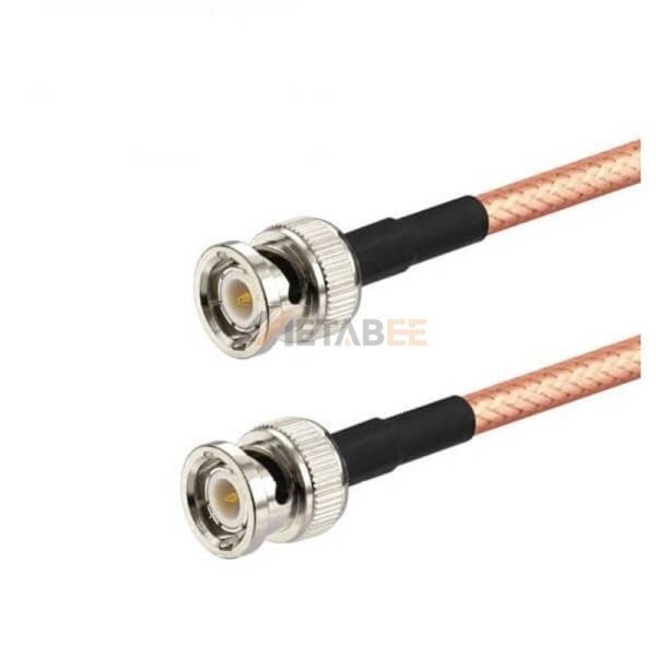 BNC Male to BNC Male Cable Assembly Using RG400 Coax