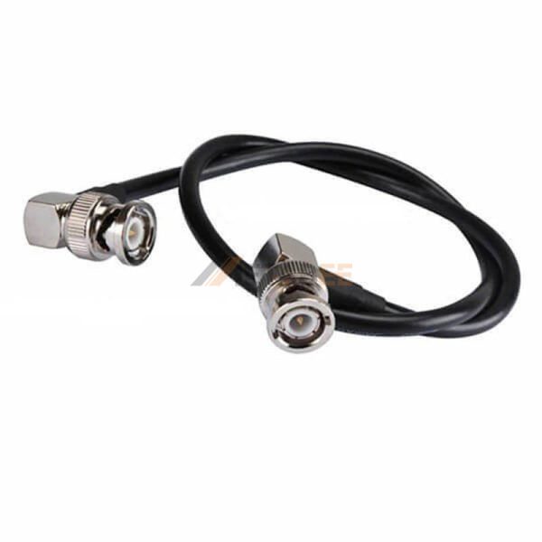 Right Angle BNC Male to Male Cable Using RG174 Coax 02