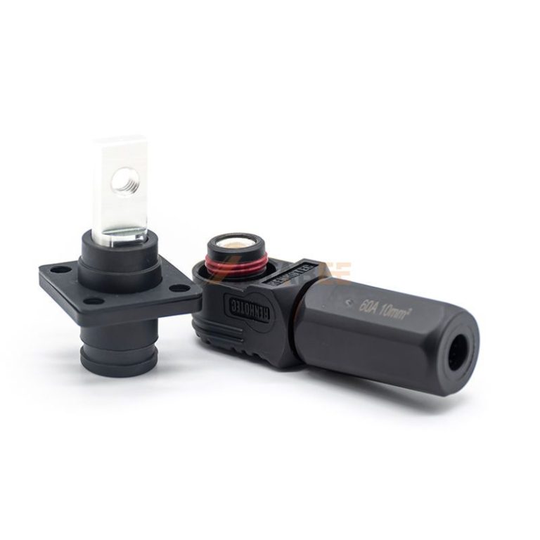 6mm 120A Single Core Battery Energy Storage Socket Connector - MetabeeAI