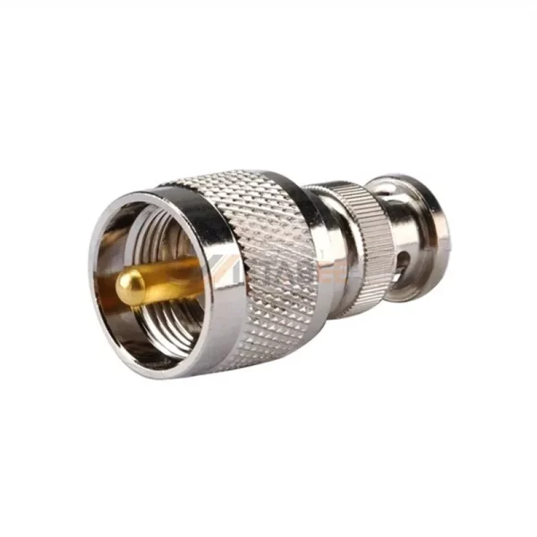 BNC Male to PL259 UHF Male Adapter