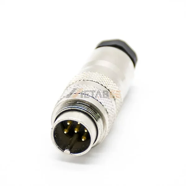 M16 6 Pin Male Field Wireable Connector 01