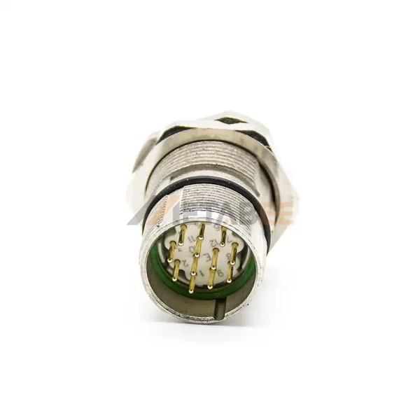 thumbnail interactive-video image 1 of Hypertronics LBMST 3-Pin Male Connector – Solder Cup For 12 AWG Wire, Smiths 1 of 3