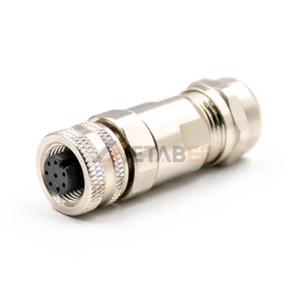 Turck B7181-0/21 Field Wireable 8-Pin Connector – Male Plug – IP67