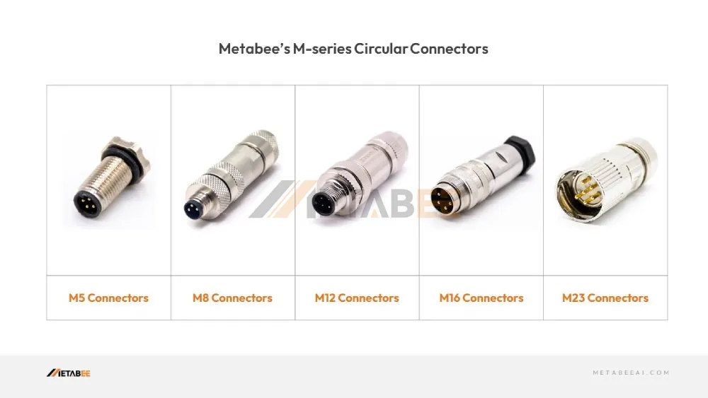 Metabee's M Series Circular Connectors