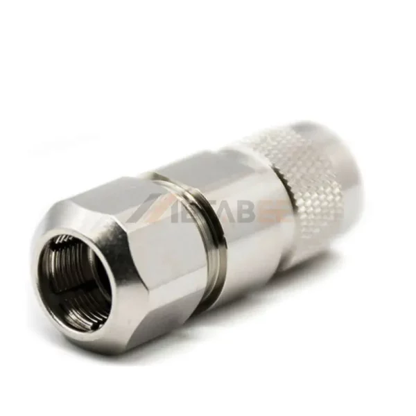 RF TNC Male Connector Twist-on Attachment for Cable, Straight, 50 Ohm 01