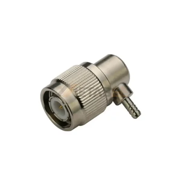 Right Angle TNC Male Connector Crimp Attachment for RG316, RG142, RG400