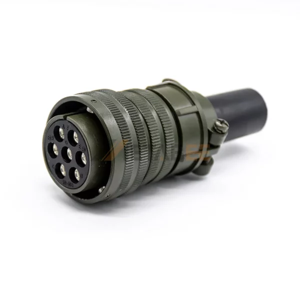 VG95234 Series Mil Spec Connector, CA3106A Straight Plug, Socket Contacts 24 01