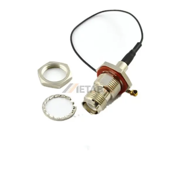 IPEX Female to RP TNC Female Cable Assembly Using 1.37mm Cable 01