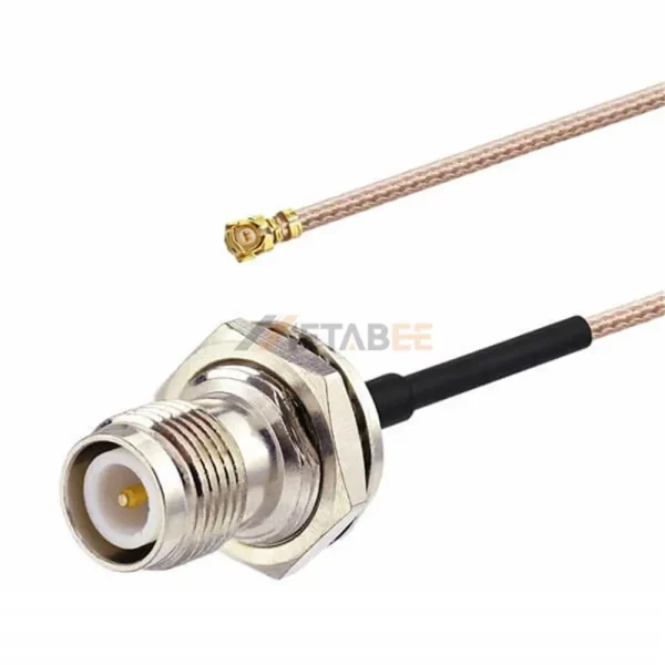 RP TNC Female to IPEX Female Cable Assembly Using RG178 Coax 01