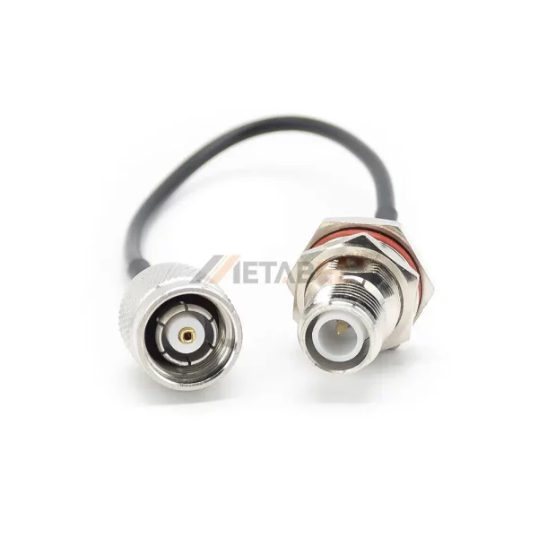 RP-TNC Female to RP-TNC Male Cable Assembly Using RG174 Coax, Waterproof 01