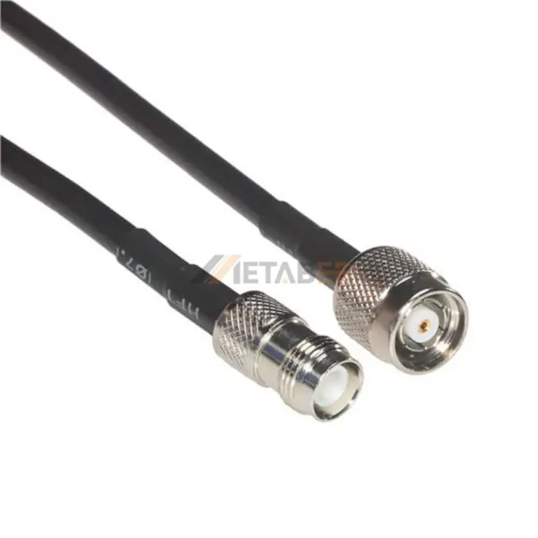 RP TNC Male to TNC Female Cable Assembly Using RG58 Coax