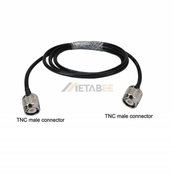 TNC Male to TNC Male Cable Assembly Using RG58 Coax, 100cm 01