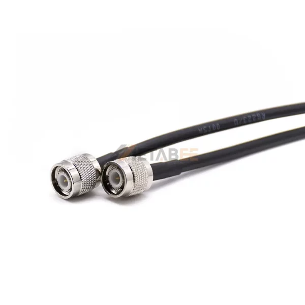 TNC Male to TNC Male Coax Cable Assembly with 5m LMR195 01