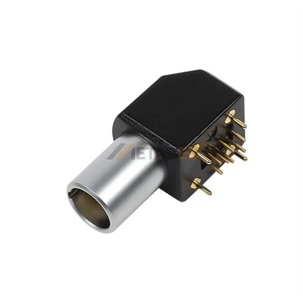 MB-ZGP B Series Push Pull Connector, Elbow Socket for PCB