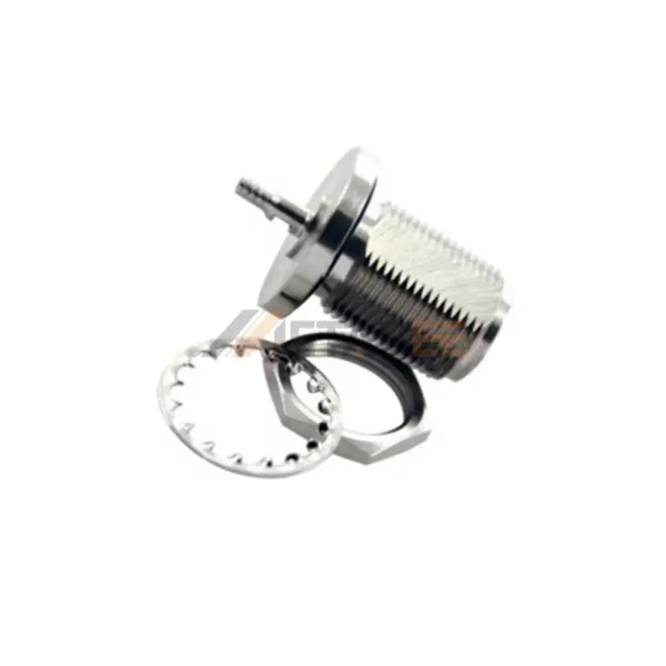 N Female Bulkhead Connector Crimp Attachment for RG174, RG316