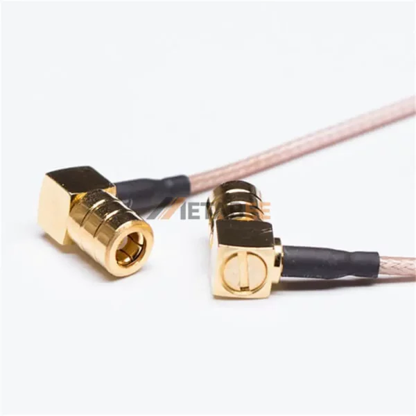 R A SMB Male to RA SMB Male Cable Assembly Using RG316 01