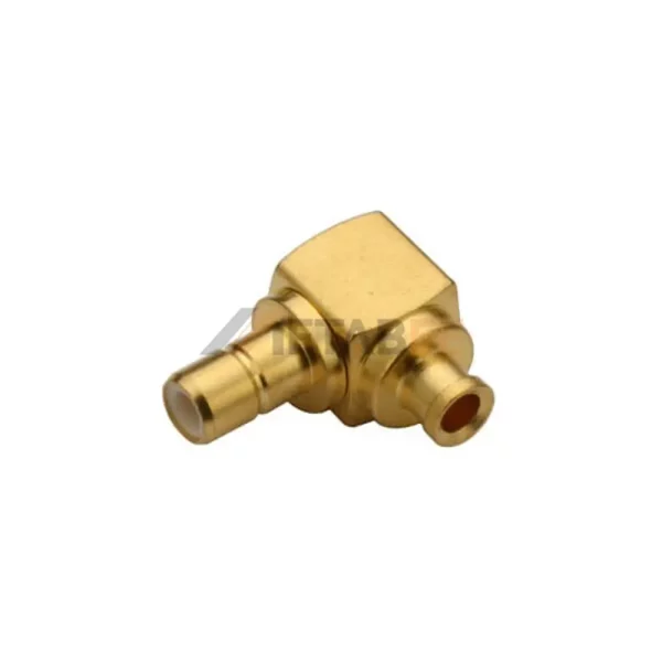 Right Angle SMB Female Solder Connector for UT085