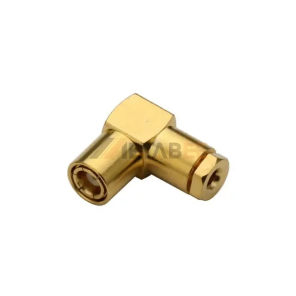 Right Angle SMB Plug Clamp Connector for RG316